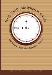 ksiazka tytu: Wiek XVIII (nie tylko) w szkole - 15 