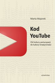 ksiazka tytu: Kod YouTube autor: Marta Majorek