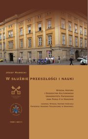 ksiazka tytu: W subie przeszoci i nauki autor: Jzef Marecki