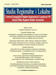 Studia Regionalne i Lokalne nr 1(43)/2011, 