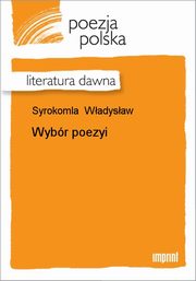 ksiazka tytu: Wybr poezyi autor: Wadysaw Syrokomla