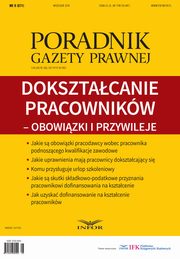 Doksztacanie pracownikw - obowizki i przywileje, Infor Pl