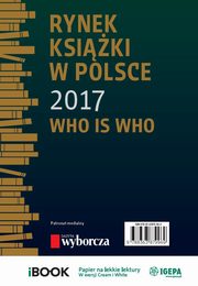 Rynek ksiki w Polsce 2017. Who is who, Piotr Dobrocki, Ewa Tenderenda-Og