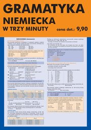 Gramatyka niemiecka w trzy minuty, Marzena ojewska, Alina Papiernik