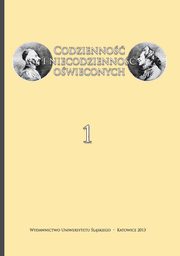 ksiazka tytu: Codzienno i niecodzienno owieconych. Cz. 1: Przyjemnoci, pasje i upodobania autor: 