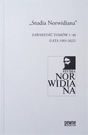 ?Studia Norwidiana?. Zawarto tomw 1-40 (lata 1983-2022), Adam Cedro