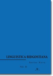 Linguistica Bidgostiana. Series nova. Vol. 2, 