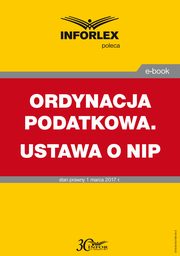 ORDYNACJA PODATKOWA. USTAWA O NIP, Praca zbiorowa