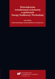 ksiazka tytu: Dowiadczenia transformacji systemowej w pastwach Europy rodkowej i Wschodniej - 11 Rola kapitau ludzkiego w rozwoju innowacji i klastrw autor: 