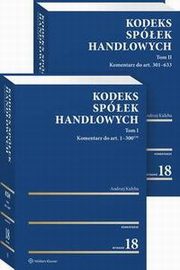 Kodeks spek handlowych. Komentarz. Tom I i II, Andrzej Kidyba