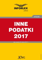 INNE PODATKI 2017, Infor Pl