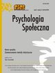 Psychologia Spoeczna nr 2-3(14)/2010, 