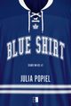 Scars on Ice Tom 2 Blue Shirt, Julia Popiel