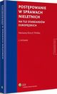 Postpowanie w sprawach nieletnich na tle standardw europejskich, Marianna Korcyl-Wolska