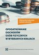 Opodatkowanie dochodw osb fizycznych w wybranych krajach, Aleksandra akomiak, Izabela akomiak