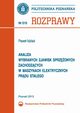Analiza wybranych zjawisk sprzonych zachodzcych  w maszynach elektrycznych, Pawe Idziak