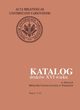 Katalog drukw XVI wieku w zbiorach Biblioteki Uniwersyteckiej w Warszawie. Tom 5: L-O, 