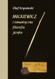 Mickiewicz i romantyczna filozofia jzyka, Olaf Krysowski