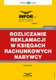 Rozliczanie reklamacji w ksigach rachunkowych nabywcy, Irena Pazio