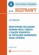 Dwustopniowe biologiczne usuwanie metali cikich z osadw ciekowych na przykadzie nadmiernego osadu czynnego, Jan Gsiorek