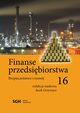 FINANSE PRZEDSIBIORSTWA 16 Bezpieczestwo i rozwj, 