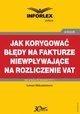 Jak korygowa bdy na fakturze niewpywajce na rozliczenie VAT, ukasz Matusiakiewicz