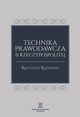 Technika prawodawcza II Rzeczypospolitej, Krzysztof Komiski