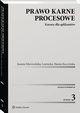 Prawo karne procesowe. Kazusy dla aplikantw, Hanna Kuczyska, Joanna Mierzwiska-Lorencka