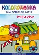 Pojazdy. Kolorowanka dla dzieci od lat 3, Emilia Majchrzyk, Beata Guzowska