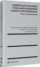 Gminne rady seniorw - wykadnia przepisw i efekty ich stosowania. Wzory i schematy dziaa, Grzegorz Maro, Monika Augustyniak, Agata Barczewska-Dziobek, Jarosaw Czerw, Anna Wjtowicz-Dawid