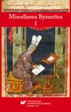 Miscellanea Byzantina I, 