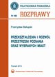 Przeksztacenia i rozwj przestrzeni Poznania oraz wybranych miast, Przemysaw Biskupski