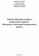 Ochrona informacji w polityce bezpieczestwa pastwa. Informacja w instytucjach bezpieczestwa pastwa., Katarzyna Grosicka, Przemysaw Grosicki, Leszek Grosicki, Mirosaw Marciniak