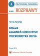 Analiza zagadnie odwrotnych przewodnictwa ciepa, Henryk Kamiski