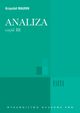 Analiza, cz. 3, Krzysztof Maurin