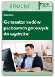 Generator kodw paskowych gotowych do wydruku, Praca zbiorowa