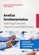 Analiza fundamentalna, Aleksandra Pieloch-Babiarz, Artur Sajng