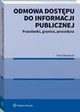Odmowa dostpu do informacji publicznej. Przesanki, granice, procedura, Piotr Sitniewski