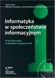 Informatyka w spoeczestwie informacyjnym, 