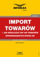 Import towarw ? jak rozlicza VAT od towarw sprowadzanych spoza UE, Aneta Szwch