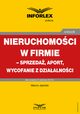 Nieruchomoci w firmie ? sprzeda, aport, wycofanie z dziaalnoci, Marcin Jasiski