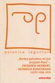 Bardzo potrzebna mi jest przyja Pana Zbigniew Herbert Heinrich Kunstmann Listy 1958-1970, Marek Zybura