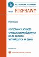 Stateczno i nono graniczna cienkociennych belek ceowych wytwarzanych na zimno, Piotr Paczos