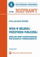 Woda w miejskiej przestrzeni publicznej. Modelowe formy zagospodarowania wd opadowych i powierzchniowych, Anna Januchta-Szostak