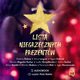Lista niegrzecznych prezentw, Monika Magoska-Suchar, Alicja Sinicka, Katarzyna Mak, Anna Langner, Emilia Szelest, Ada Nowak, Ewelina Dobosz, Monika Skabara, Ludka Skrzydlewska, Agata Sobczak