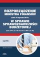 Zbir praw - Rozporzdzenie Ministra Finansw z dnia 16 stycznia 2014 r. w sprawie sprawozdawczoci budetowej (Dz.U. z 2014 r. poz. 119; ost.zm. Dz.U. z 2016 r. poz. 441), Infor Pl