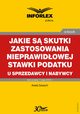 Jakie s skutki zastosowania nieprawidowej stawki podatku u sprzedawcy i nabywcy, Aneta Szwch