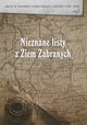 Nieznane listy z Ziem Zabranych, 