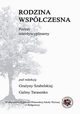 Rodzina wspczesna - portret interdyscyplinarny, 