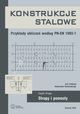 Konstrukcje stalowe. Przykady oblicze wedug PN-EN 1993-1. Cz druga. Stropy i pomosty, 